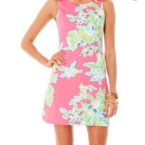 EUC Delia Shift Dress Pink Lemonade 12